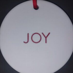 Christmas Ornament Labeled Joy Brand New.